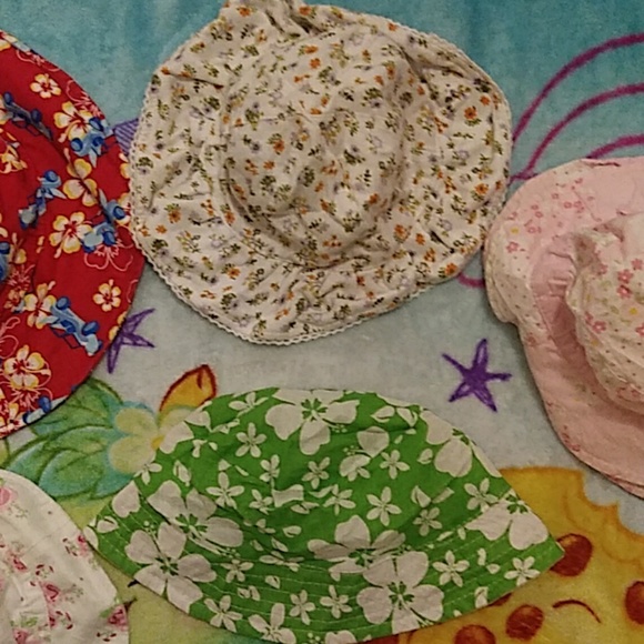 Baby girl sun hats. - Picture 3 of 4